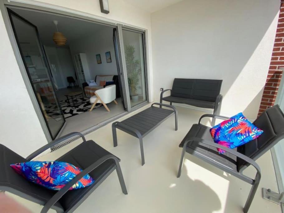 Bel Appartement Avec Vue Sur La Baie D'Authie Berck Esterno foto